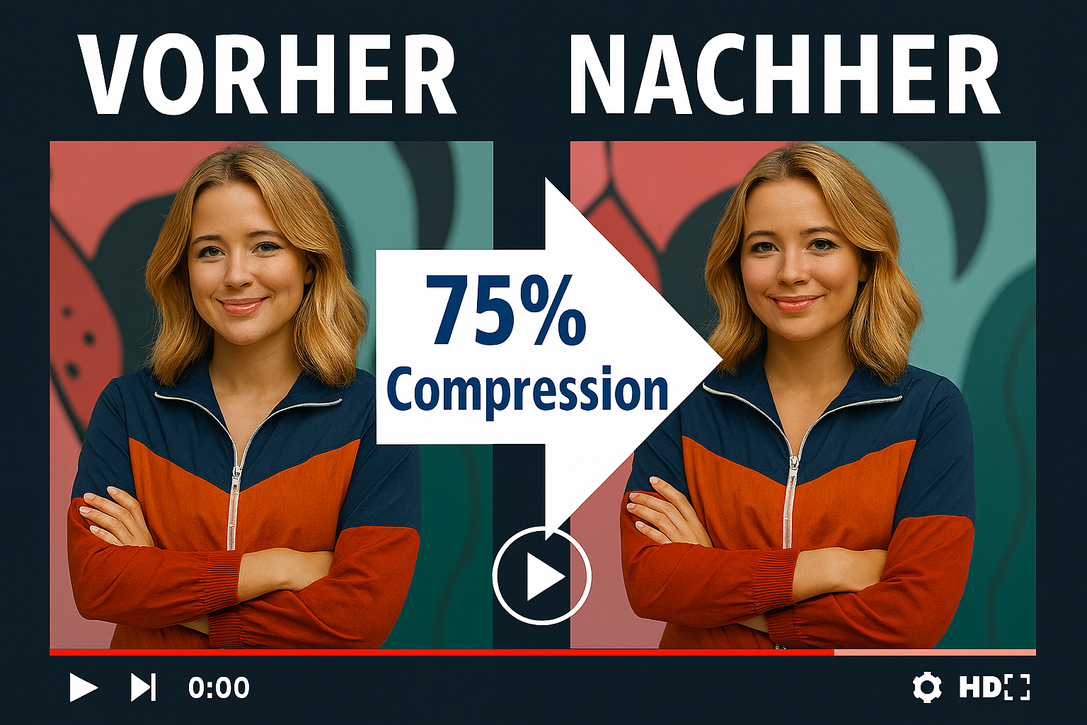 MP4-Komprimierung - FileMinify